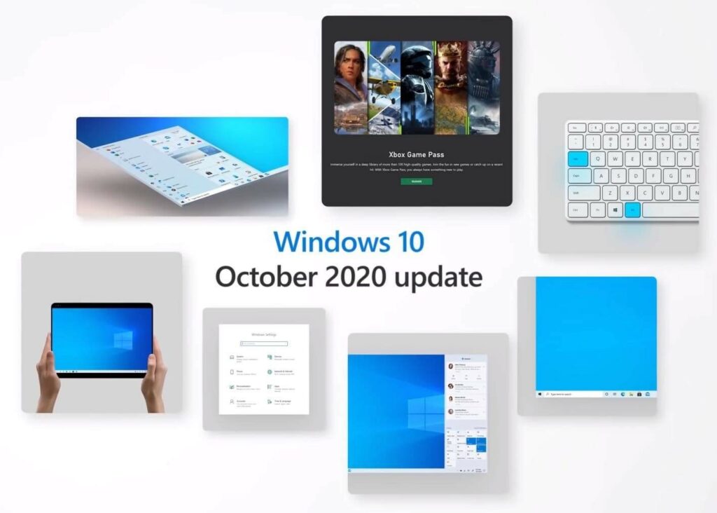ㄨ box Game Pass 
口 囗 ㄖ 笆 
Windows 10 
October 2020 update 
0 