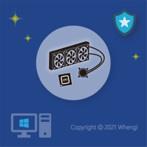 #87 - ZH - 零組件維護+保養 - 桌上型電腦, Windows：CPU+CPU封閉式水冷 (拆除+安裝+清潔灰塵+更換散熱膏服務費)
