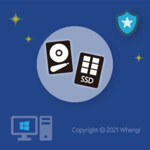 #90 - ZH - 零組件維護+保養 - 桌上型電腦, Windows：硬碟 ( HDD / SSD ) (服務費)