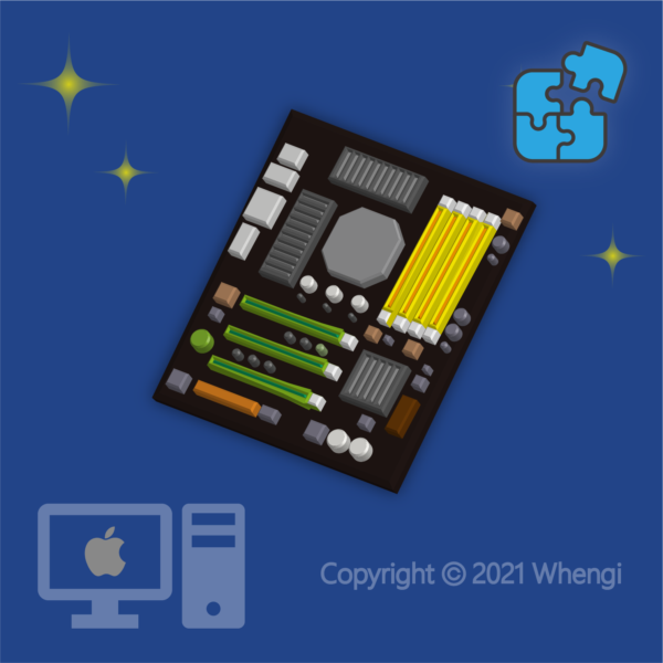 #38 - ZH - 新零組件安裝 - 桌上型電腦, Mac：主機板 (服務費)