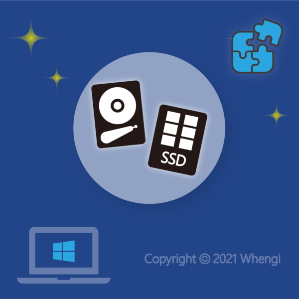 #73 - ZH - 新零組件安裝 - 筆記型電腦, Windows：硬碟 ( HDD / SSD ) (服務費)