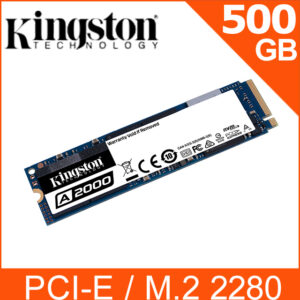 #386 - ZH - SSD 固態硬碟：金士頓 Kingston A2000 500GB M.2 PCIe 2280