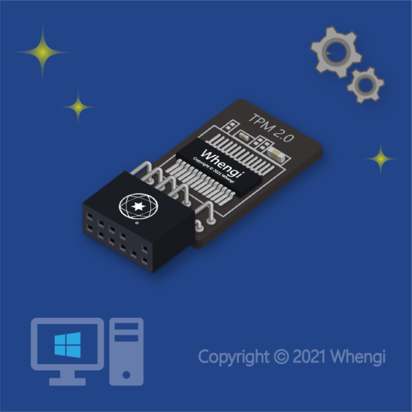#422 - ZH - 設定+啟用 - 桌上型電腦, Windows：TPM晶片 (服務費)