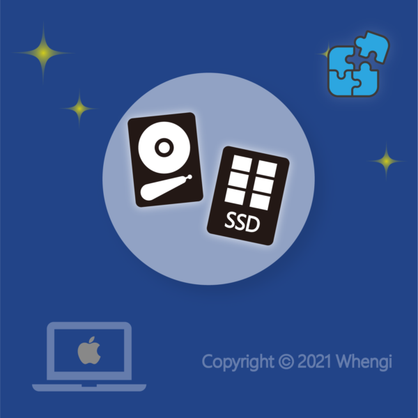 #252 - ZH - 新零組件安裝 - 筆記型電腦, Mac：硬碟 ( HDD / SSD ) (服務費)