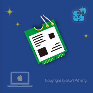 #256 - ZH - 新零組件安裝 - 筆記型電腦, Mac：內接式無線擴充卡 (藍芽，Wi-Fi) (服務費)