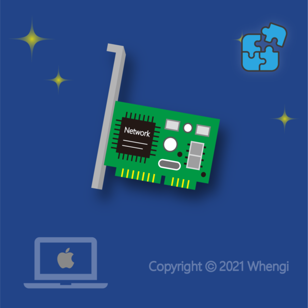 #255 - ZH - 新零組件安裝 - 筆記型電腦, Mac：乙太網路擴充卡 (服務費)