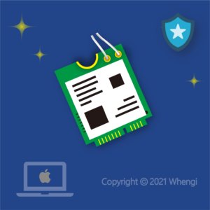 #312 - ZH - 零組件維護+保養 - 筆記型電腦, Mac：內接式無線擴充卡 (藍芽+W-Fi) (服務費)