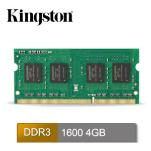 #472 - ZH - 記憶體：金士頓 Kingston NB 4GB DDR3L-1600 (512*8)