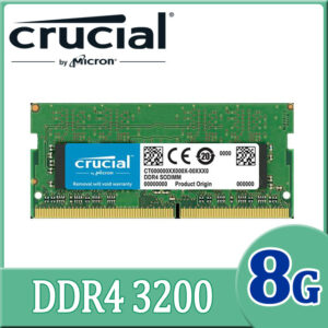 #474 - ZH - 記憶體：美光 Micron Crucial NB 8GB DDR4-3200 (1024*8)