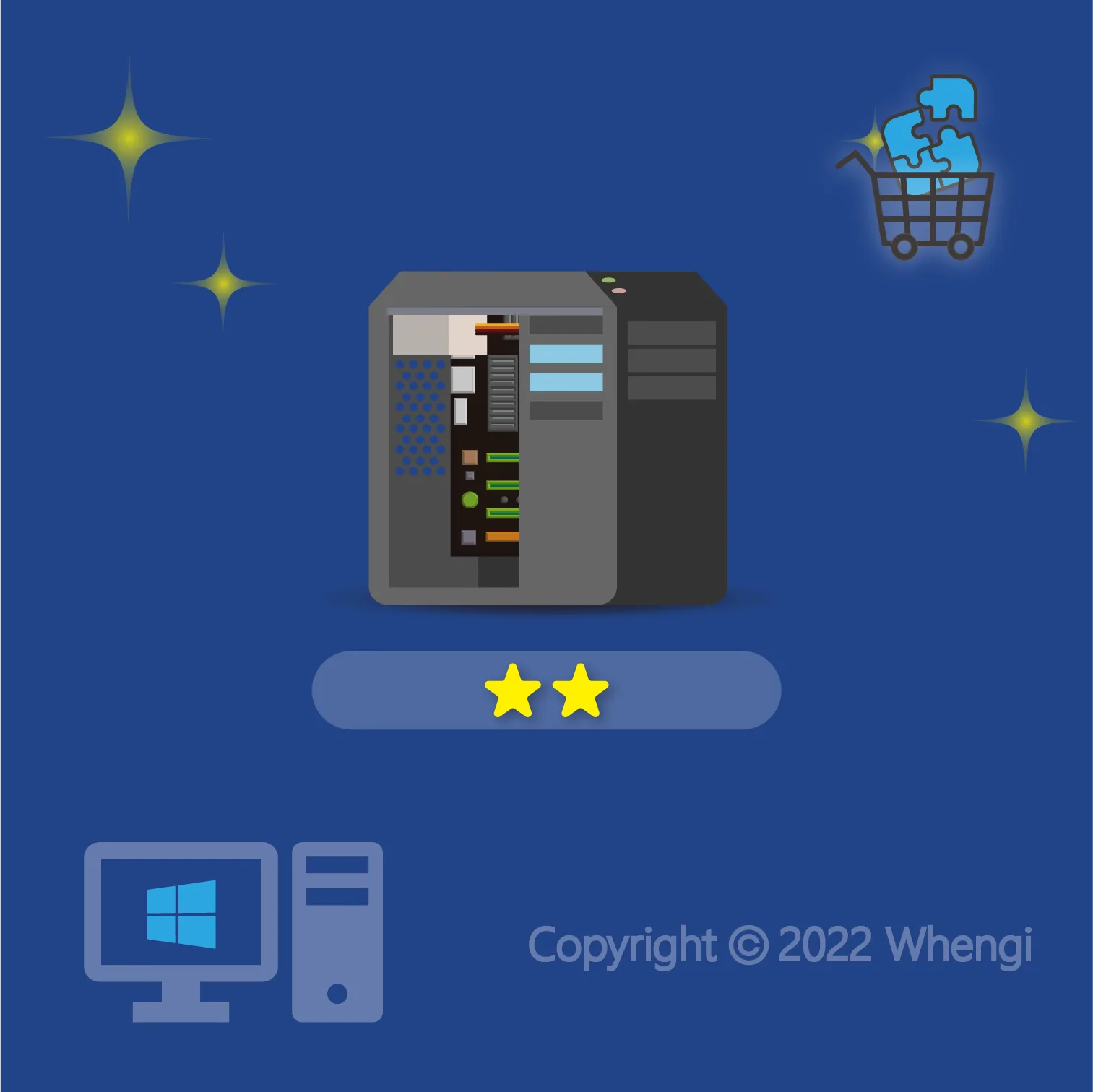 #107 - ZH - 客製化套裝單機 - 桌上型電腦, Windows：代購+組裝+設定+調整+優化 (進階款)