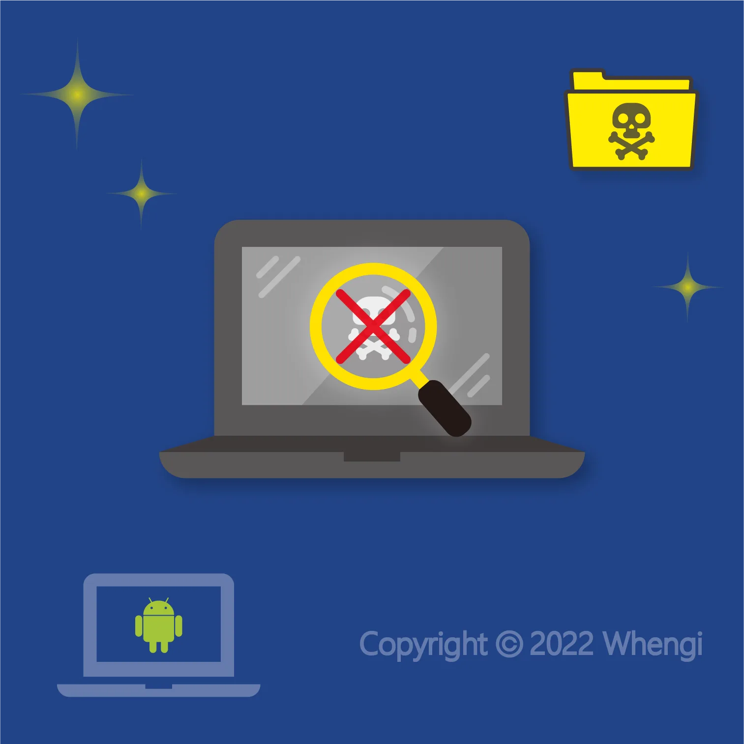 #375 - ZH - 資料中毒 - 筆記型電腦, Android：掃描+清除病毒 - 1GB (服務費)