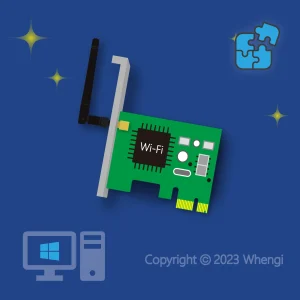 #560 - ZH - 新零組件安裝 - 桌上型電腦, Windows：擴充卡 內接式 Wi-Fi (服務費)