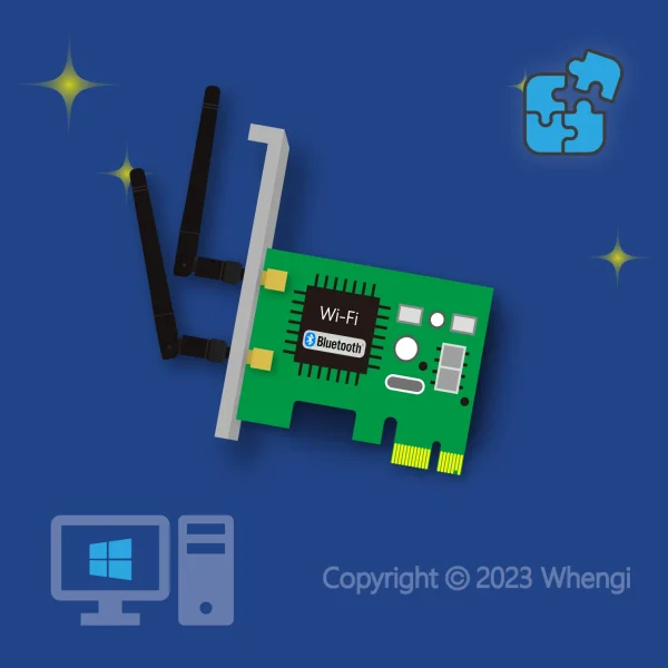 #561 - ZH - 新零組件安裝 - 桌上型電腦, Windows：擴充卡 內接式 藍芽+Wi-Fi (服務費)