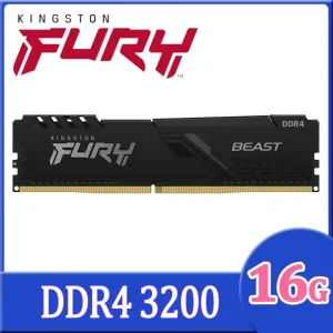 #565 - ZH - 記憶體：金士頓 Kingston FURY Beast 16GB DDR4-3200