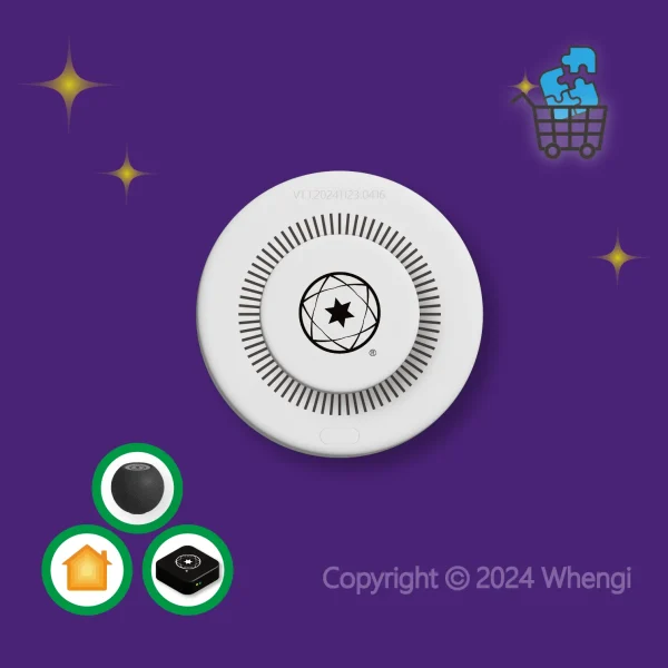 #618 - ZH - 物聯網IoT：煙霧偵測器 (通用型，需搭配網關；支援 Apple HomeKit，需搭配中樞) (含商品物料，安裝與服務費)