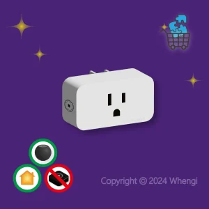 #620 - ZH - 物聯網IoT：連網插座 (通用型，不需搭配網關；支援 Apple HomeKit，需搭配中樞) (含商品物料，安裝與服務費)