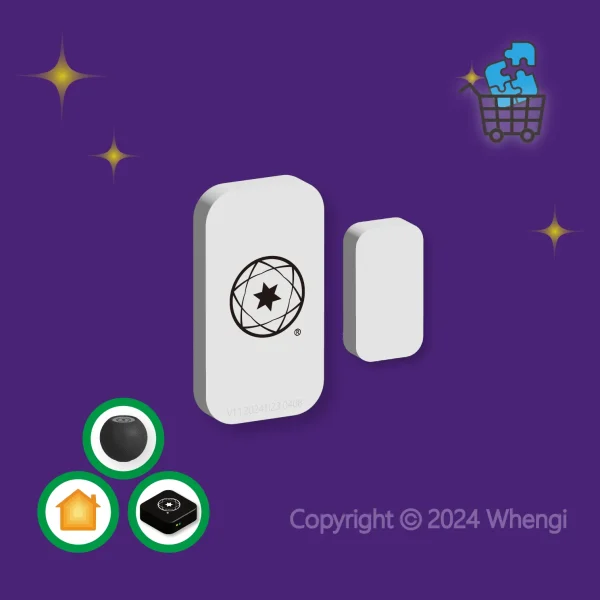 #617 - ZH - 物聯網IoT：開合感應器 (通用型，需搭配網關；支援 Apple HomeKit，需搭配中樞) (含商品物料，安裝與服務費)
